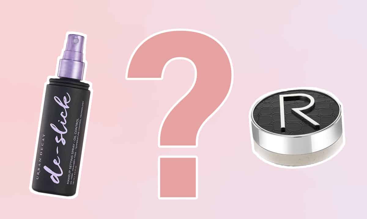 Setting Powder vs Setting Spray: When and How To Use Them